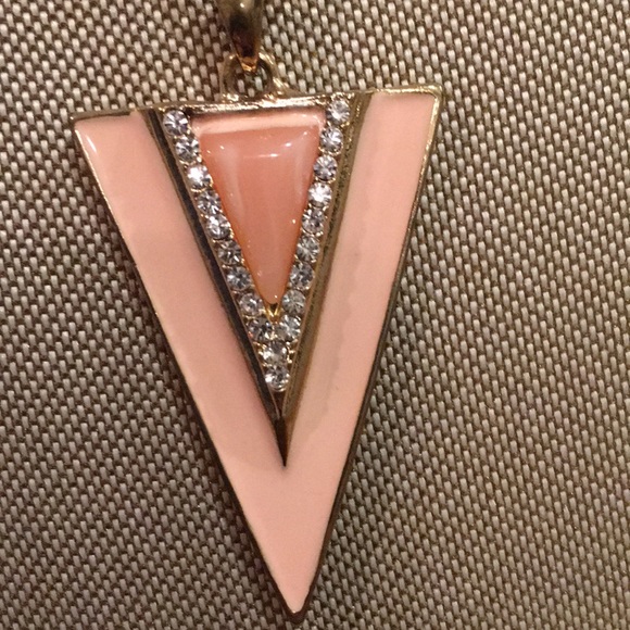Pink Arrowhead Necklace - Picture 4 of 5